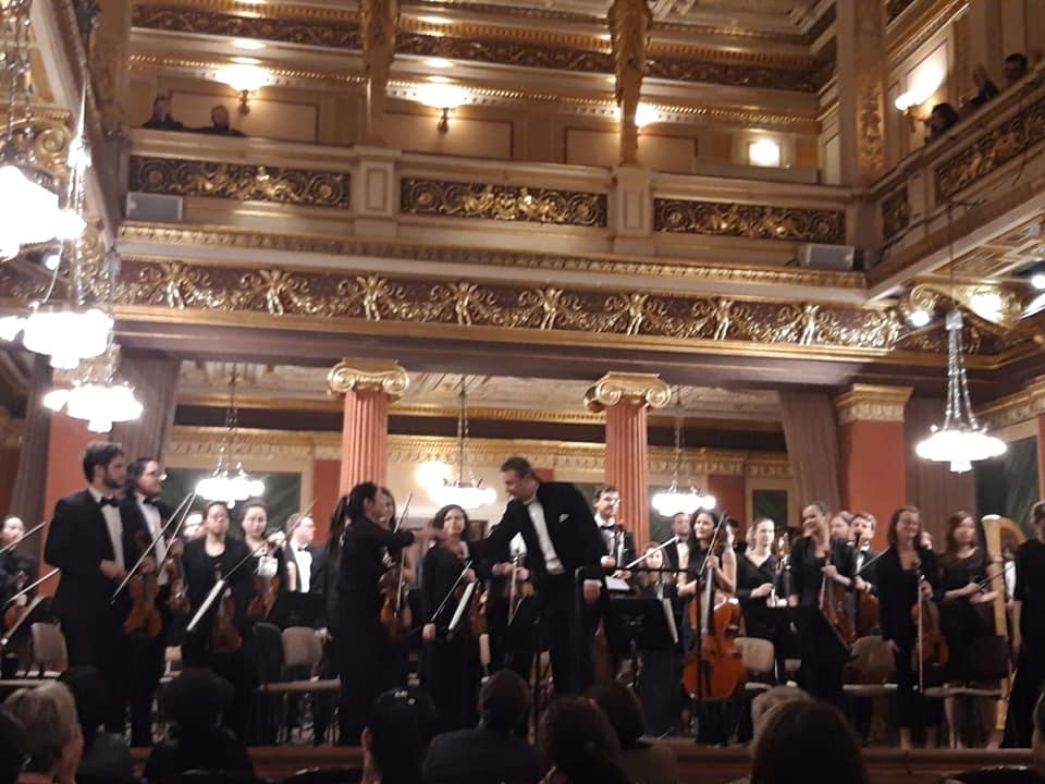 Валерий Воронин успешно дебютировал  в Венской  филармонии